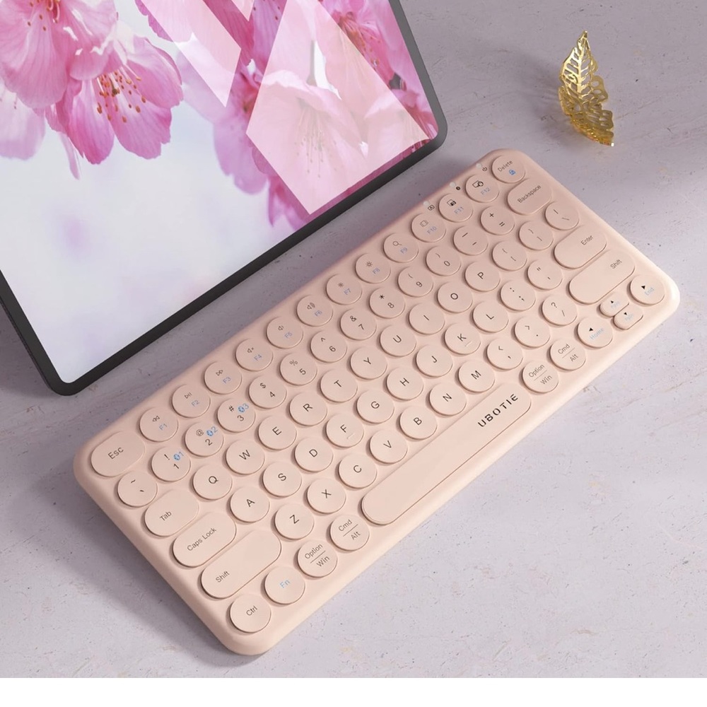 UBOTIE Portable Slim Bluetooth Keyboard, Open box